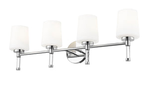 Z-Lite - 7700-4V-CH - Four Light Vanity - Henri - Chrome