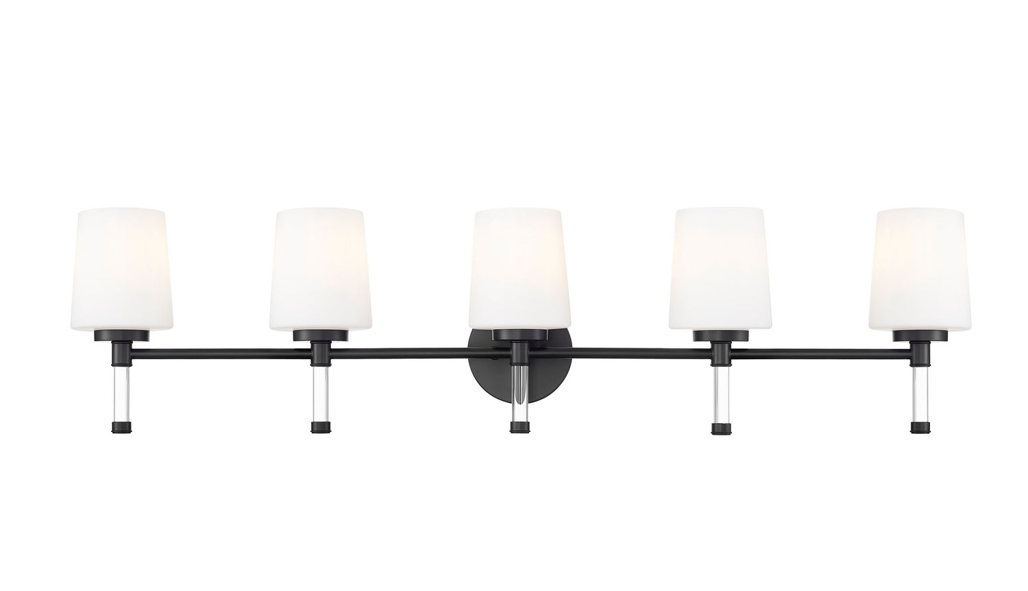 Z-Lite - 7700-5V-MB - Five Light Vanity - Henri - Matte Black