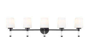 Z-Lite - 7700-5V-MB - Five Light Vanity - Henri - Matte Black
