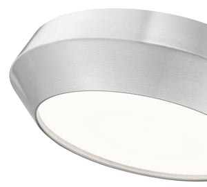 Z-Lite - 7701F12-BN-LED - LED Flush Mount - Quasars - Brushed Nickel