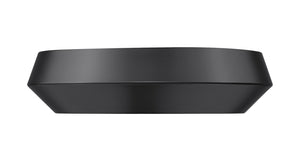 Z-Lite - 7701F12-MB-LED - LED Flush Mount - Quasars - Matte Black
