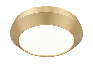 Z-Lite - 7701F12-MGLD-LED - LED Flush Mount - Quasars - Modern Gold