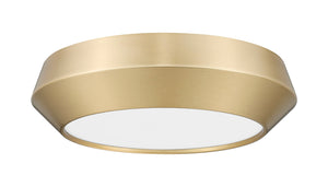 Z-Lite - 7701F12-MGLD-LED - LED Flush Mount - Quasars - Modern Gold
