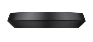 Z-Lite - 7701F16-MB-LED - LED Flush Mount - Quasars - Matte Black