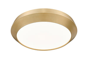 Z-Lite - 7701F16-MGLD-LED - LED Flush Mount - Quasars - Modern Gold