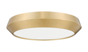 Z-Lite - 7701F16-MGLD-LED - LED Flush Mount - Quasars - Modern Gold