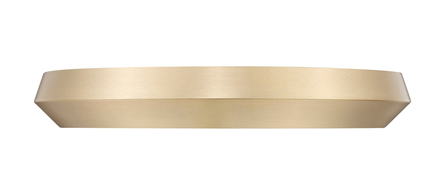 Z-Lite - 7701F20-MGLD-LED - LED Flush Mount - Quasars - Modern Gold