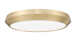 Z-Lite - 7701F20-MGLD-LED - LED Flush Mount - Quasars - Modern Gold