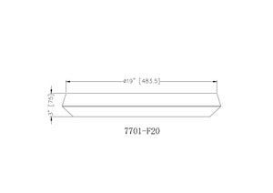 Z-Lite - 7701F20-MW-LED - LED Flush Mount - Quasars - Matte White