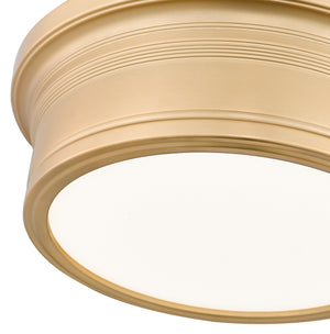 Z-Lite - 7702F12-MGLD-LED - LED Flush Mount - Bentley - Modern Gold