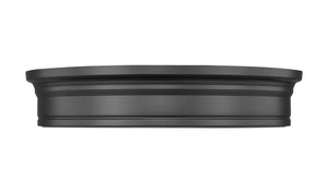 Z-Lite - 7702F20-MB-LED - LED Flush Mount - Bentley - Matte Black
