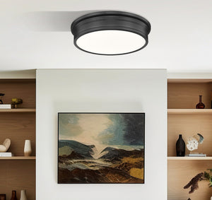 Z-Lite - 7702F20-MB-LED - LED Flush Mount - Bentley - Matte Black