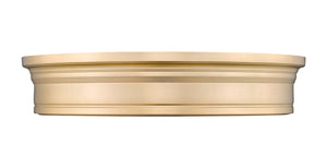 Z-Lite - 7702F20-MGLD-LED - LED Flush Mount - Bentley - Modern Gold