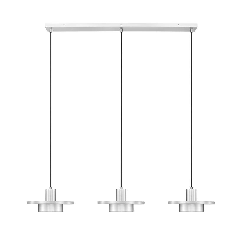 Z-Lite - 829P12-3L-BN-LED - LED Linear Chandelier - Ludo - Brushed Nickel