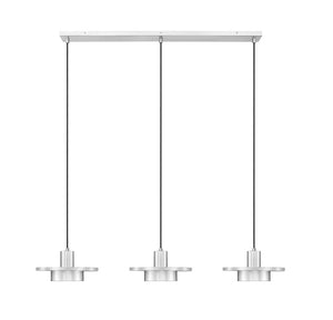 Z-Lite - 829P12-3L-BN-LED - LED Linear Chandelier - Ludo - Brushed Nickel