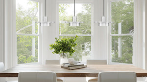 Z-Lite - 829P12-3L-BN-LED - LED Linear Chandelier - Ludo - Brushed Nickel