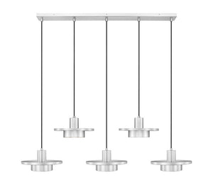 Z-Lite - 829P12-5L-BN-LED - LED Linear Chandelier - Ludo - Brushed Nickel