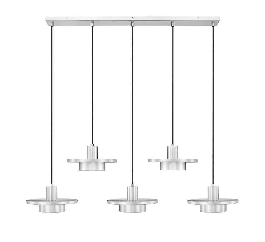 Z-Lite - 829P12-5L-BN-LED - LED Linear Chandelier - Ludo - Brushed Nickel