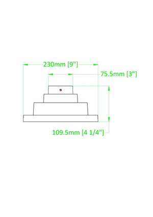 Z-Lite - LSQPM-BK - Outdoor Pier Mount - Pier Mounts - Sand Black