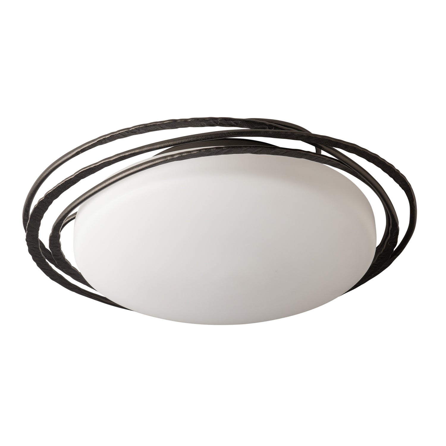 Hubbardton Forge - 122111-LED-14-GG0097 - Nova Small LED Flush Mount - Nova - Oil Rubbed Bronze