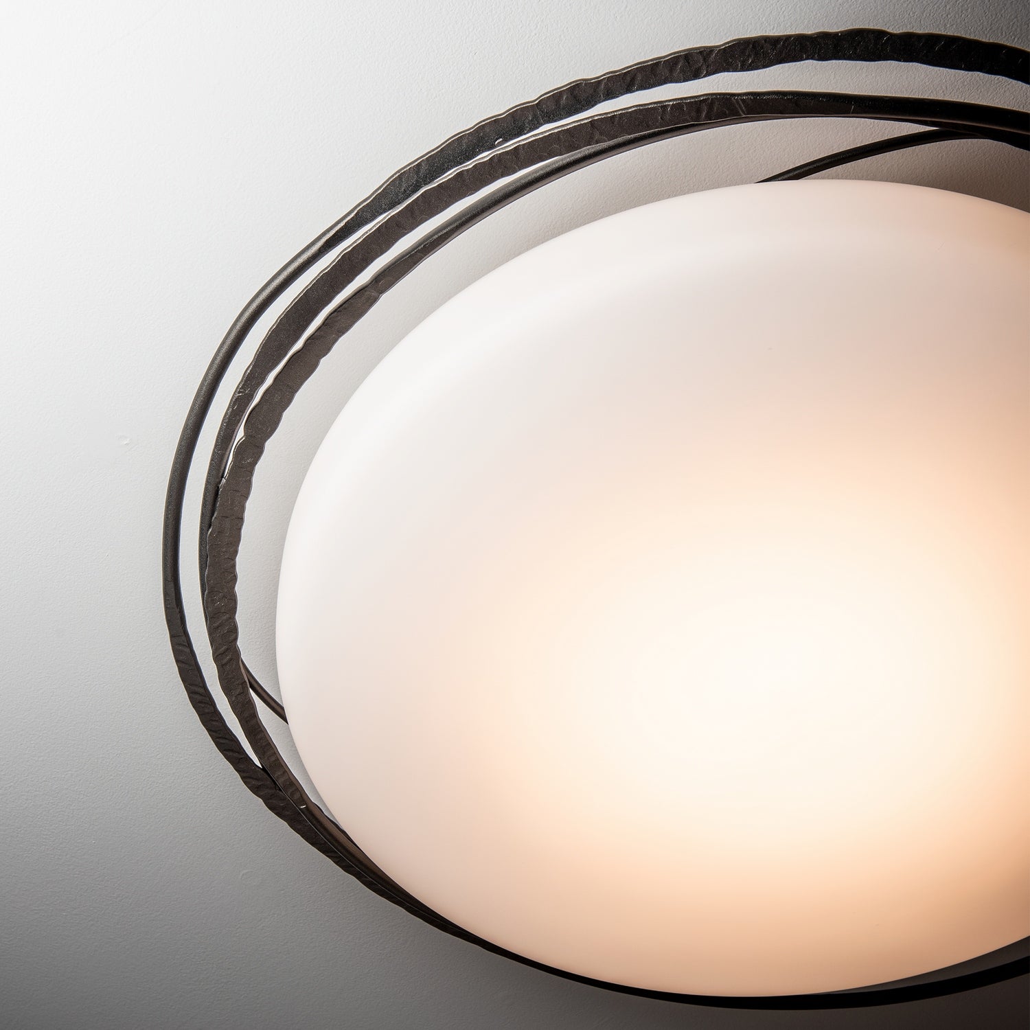Hubbardton Forge - 122112-LED-14-GG0437 - Nova Large LED Flush Mount - Nova - Oil Rubbed Bronze