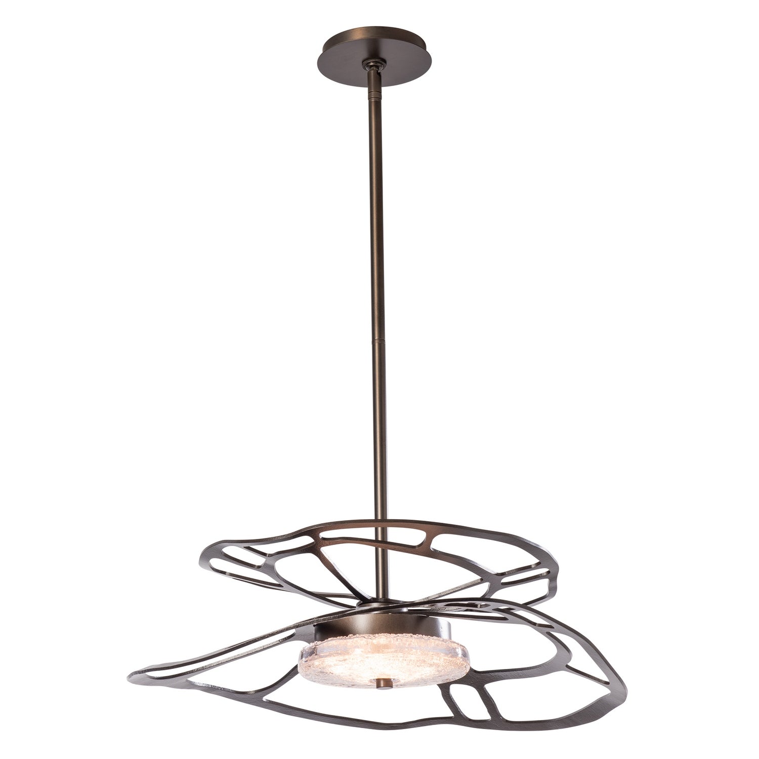 Hubbardton Forge - 131001-LED-MULT-07-ZM0881 - Muse LED Pendant - Muse - Dark Smoke
