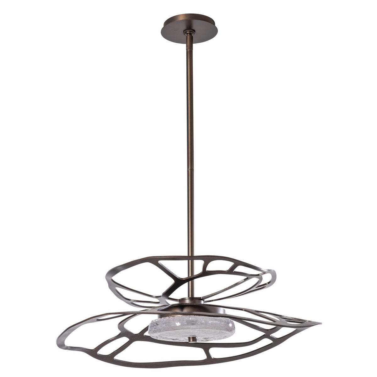 Hubbardton Forge - 131001-LED-MULT-07-ZM0881 - Muse LED Pendant - Muse - Dark Smoke