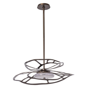 Hubbardton Forge - 131001-LED-MULT-07-ZM0881 - Muse LED Pendant - Muse - Dark Smoke