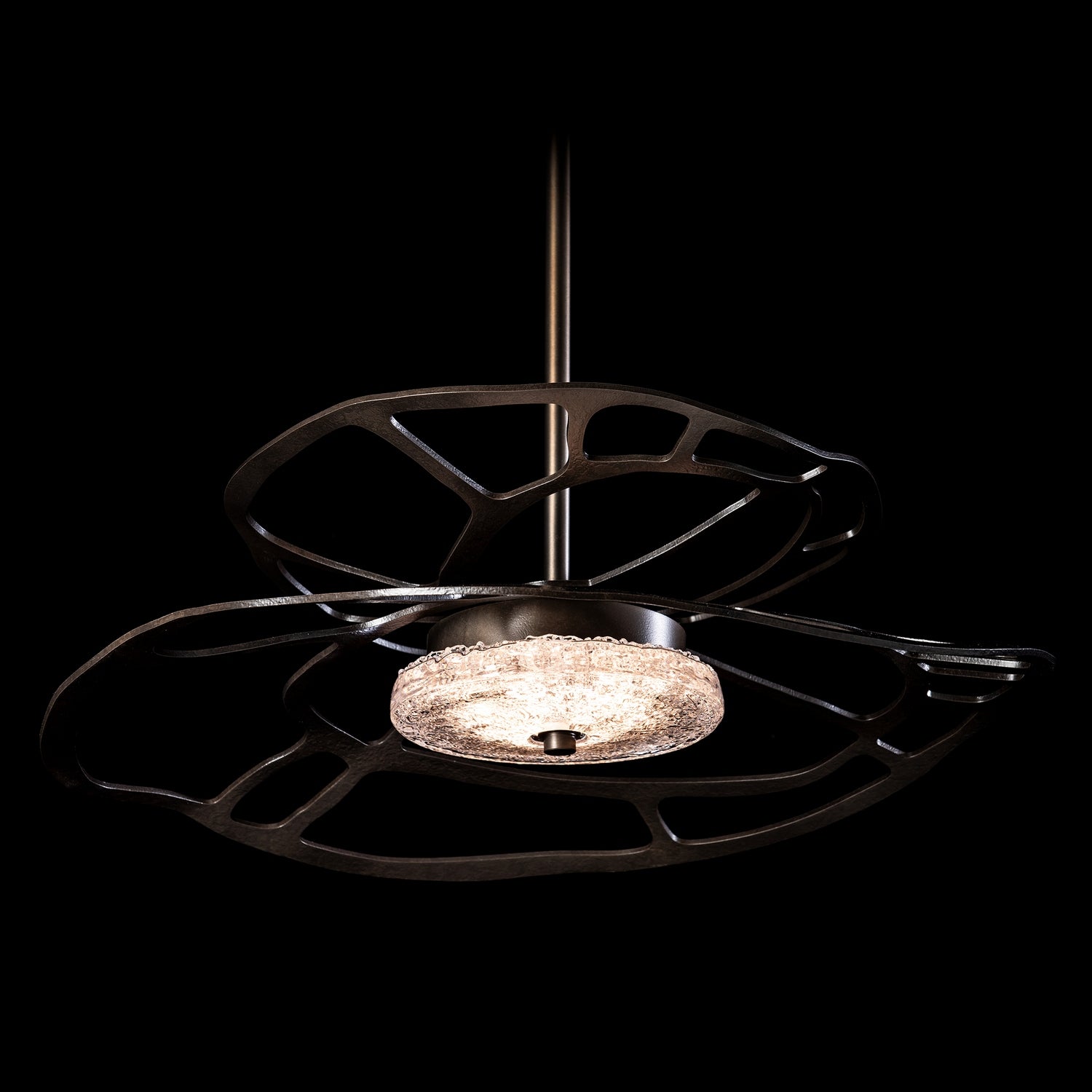 Hubbardton Forge - 131001-LED-MULT-07-ZM0881 - Muse LED Pendant - Muse - Dark Smoke