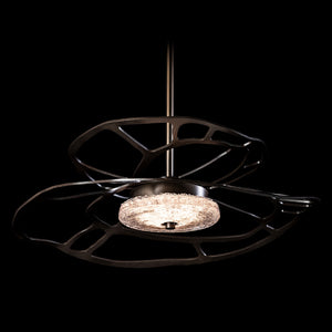 Hubbardton Forge - 131001-LED-MULT-07-ZM0881 - Muse LED Pendant - Muse - Dark Smoke