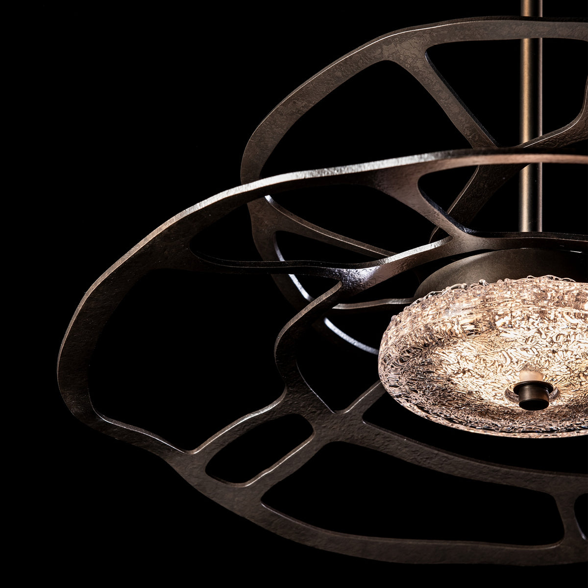 Hubbardton Forge - 131001-LED-MULT-07-ZM0881 - Muse LED Pendant - Muse - Dark Smoke