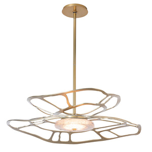 Hubbardton Forge - 131002-LED-MULT-86-ZM0883 - Muse LED Large Pendant - Muse - Modern Brass