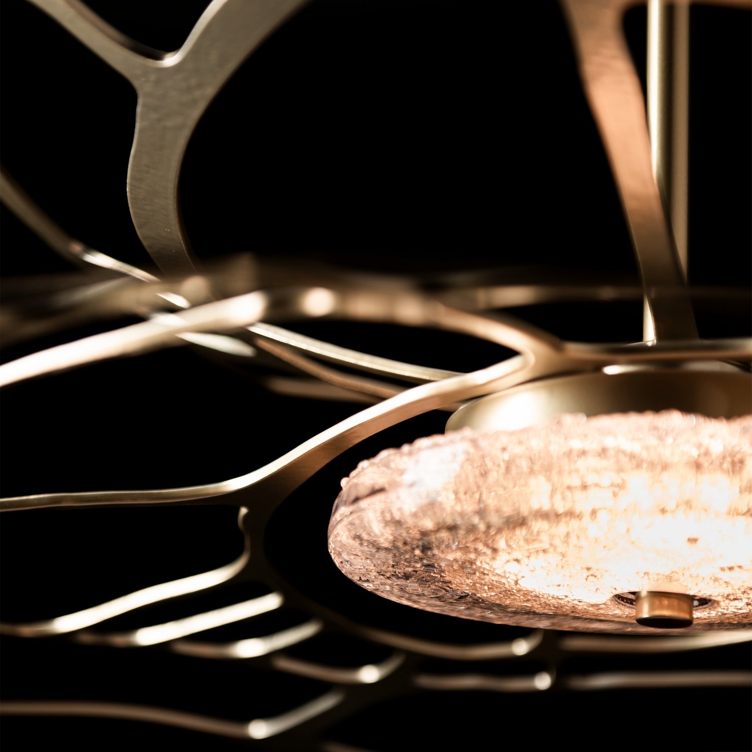 Hubbardton Forge - 131002-LED-MULT-86-ZM0883 - Muse LED Large Pendant - Muse - Modern Brass