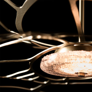 Hubbardton Forge - 131002-LED-MULT-86-ZM0883 - Muse LED Large Pendant - Muse - Modern Brass