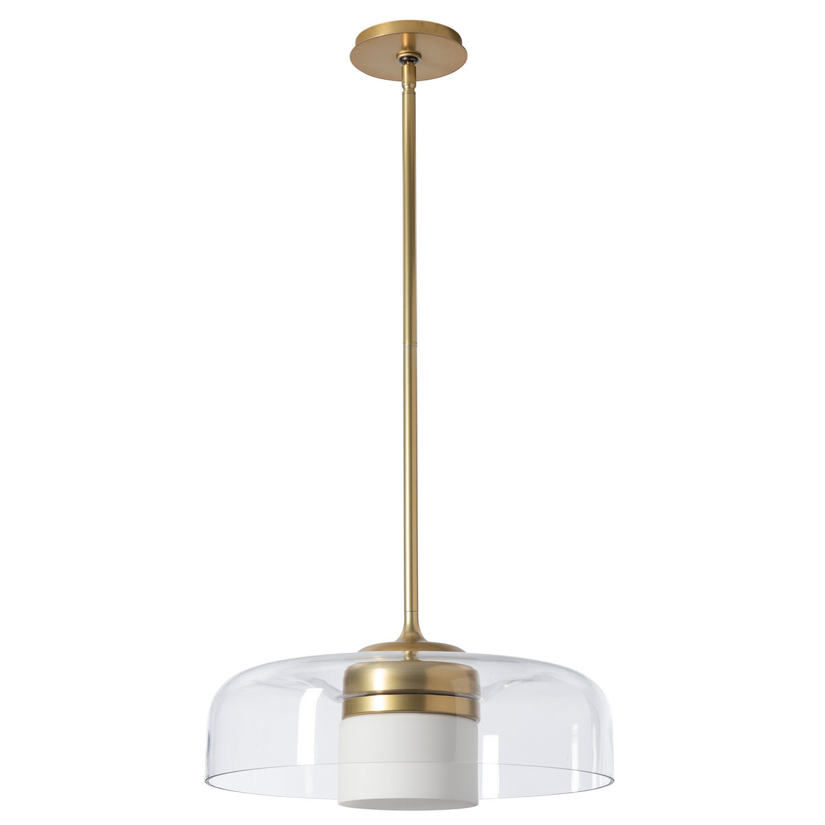 Hubbardton Forge - 131003-SKT-MULT-86-ZM0878 - Sora Pendant - Sora - Modern Brass
