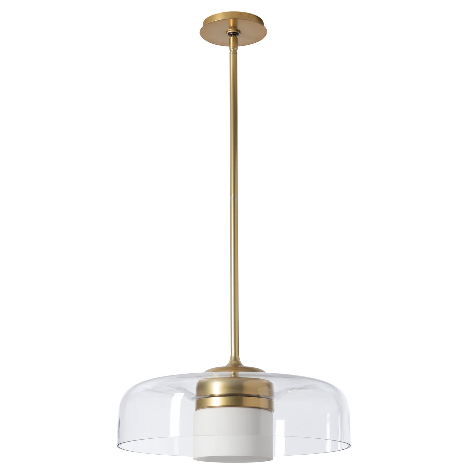 Hubbardton Forge - 131003-SKT-MULT-86-ZM0878 - Sora Pendant - Sora - Modern Brass