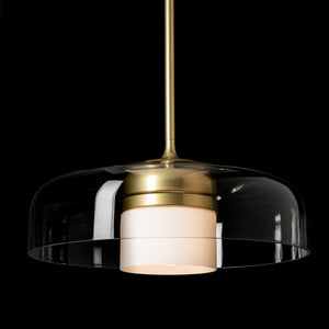 Hubbardton Forge - 131003-SKT-MULT-86-ZM0878 - Sora Pendant - Sora - Modern Brass
