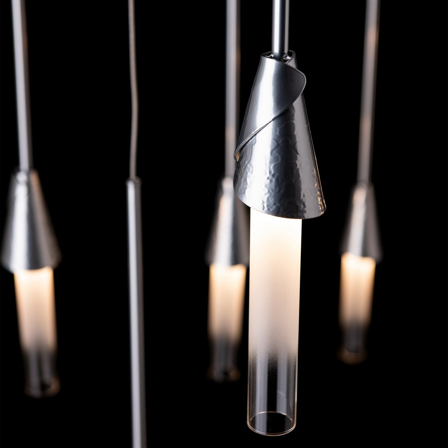Hubbardton Forge - 131166-SKT-STND-85-WC0821 - Lilium 10-Light Mobile Pendant - Lilium - Sterling