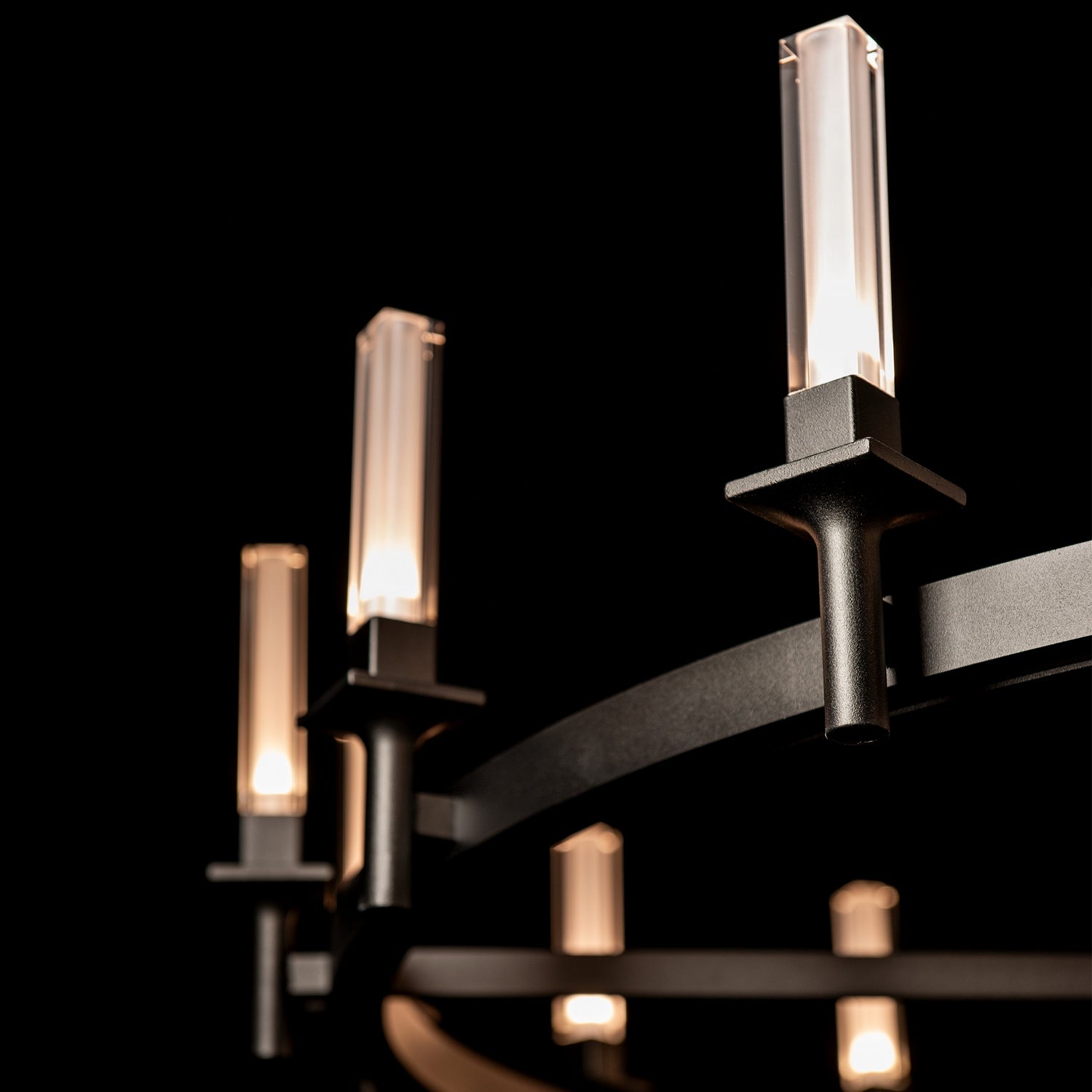 Hubbardton Forge - 131621-SKT-MULT-14-FD0886 - Windsor 16-Light Chandelier - Windsor - Oil Rubbed Bronze
