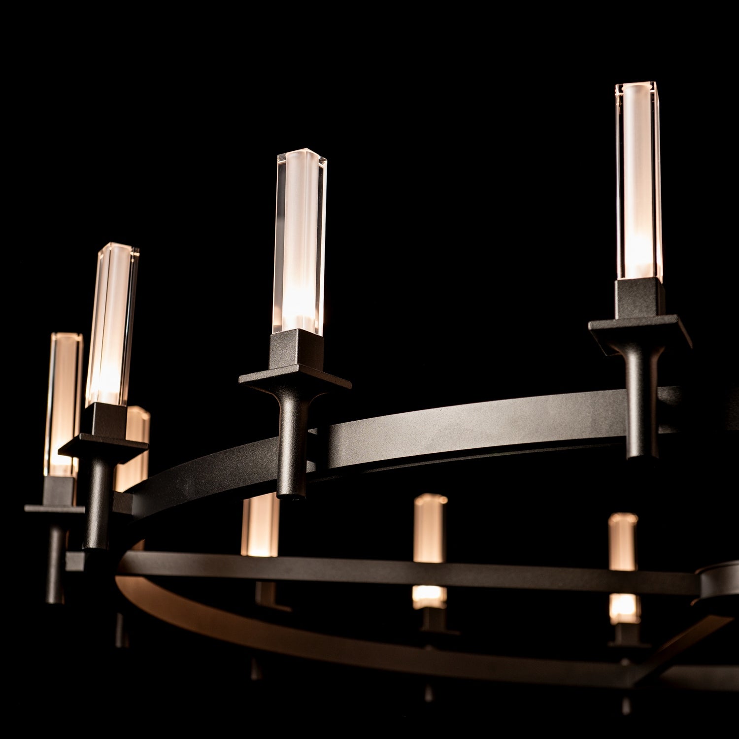 Hubbardton Forge - 131621-SKT-MULT-14-FD0886 - Windsor 16-Light Chandelier - Windsor - Oil Rubbed Bronze