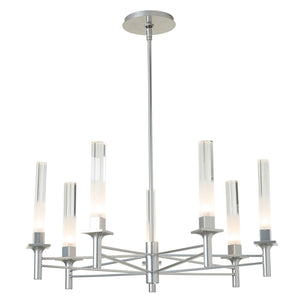 Hubbardton Forge - 131624-SKT-MULT-85-WC0887 - Truss 7-Arm Round Chandelier - Truss - Sterling