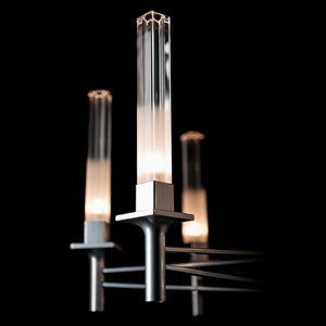 Hubbardton Forge - 131624-SKT-MULT-85-WC0887 - Truss 7-Arm Round Chandelier - Truss - Sterling