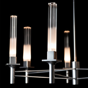 Hubbardton Forge - 131624-SKT-MULT-85-WC0887 - Truss 7-Arm Round Chandelier - Truss - Sterling
