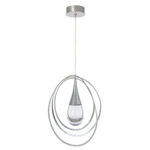 Hubbardton Forge - 161191-SKT-STND-85-ZM0873 - Lyric 1-Light Pendant - Lyric - Sterling
