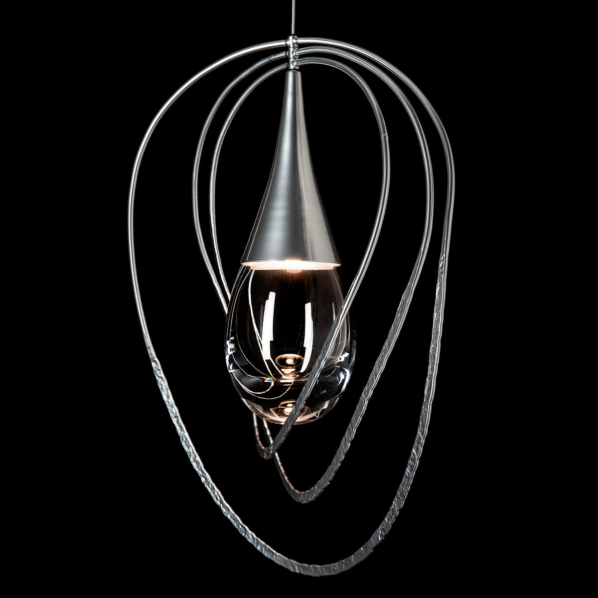Hubbardton Forge - 161191-SKT-STND-85-ZM0873 - Lyric 1-Light Pendant - Lyric - Sterling