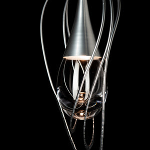 Hubbardton Forge - 161191-SKT-STND-85-ZM0873 - Lyric 1-Light Pendant - Lyric - Sterling