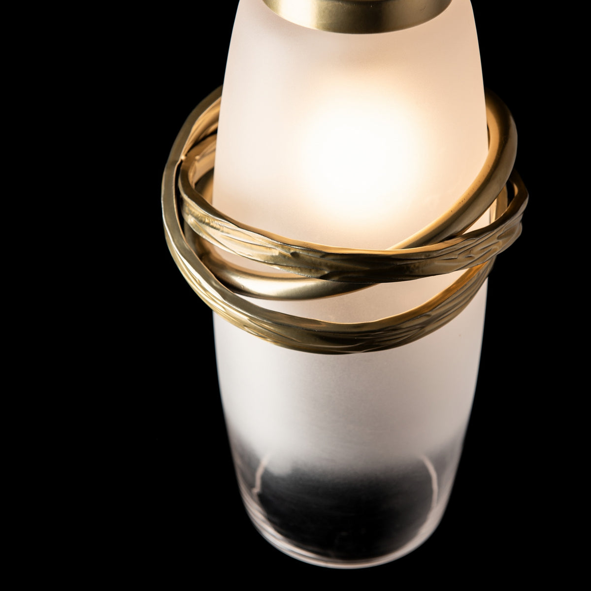 Hubbardton Forge - 181603-SKT-MULT-86-86-WC0865 - Trilogy Mini Pendant - Trilogy - Modern Brass