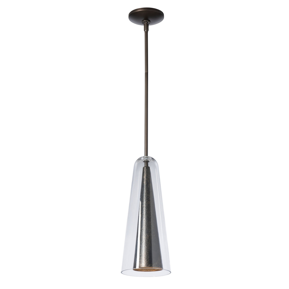 Hubbardton Forge - 181604-SKT-MULT-07-44-ZM0877 - Spire Mini Pendant - Spire - Dark Smoke