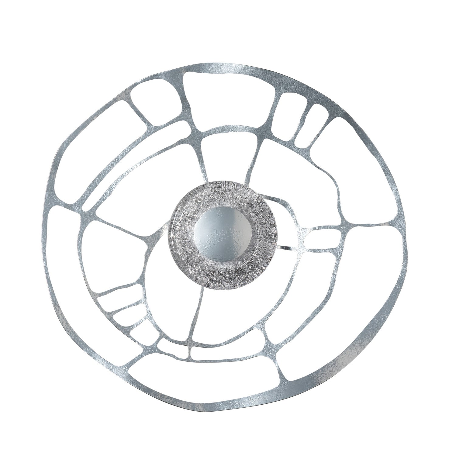 Hubbardton Forge - 201064-LED-85-ZM0883 - Muse Sconce/Semi-Flush - Muse - Sterling