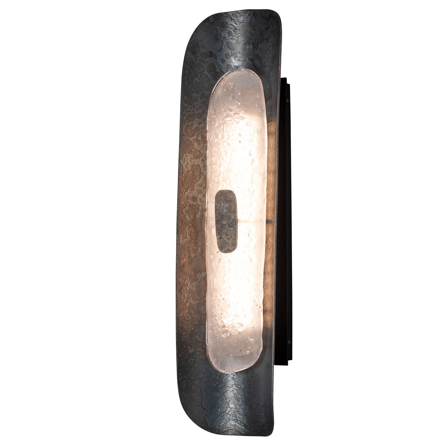Hubbardton Forge - 201065-LED-10-44-FD0889 - Shield Small Sconce - Shield - Black
